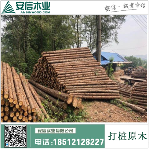 南昌6米打桩木批发厂家，优质木材，低价供应，全国覆盖！插图2