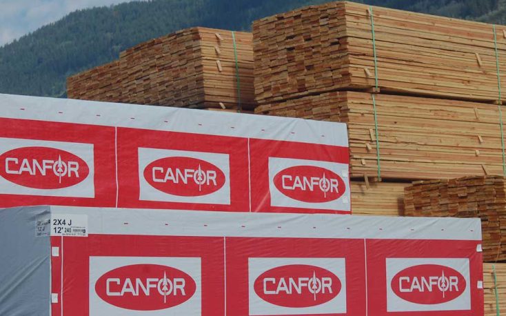 在瑞典Canfor减少锯木厂的生产缩略图