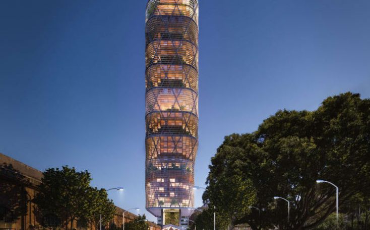 世界上最高的混合木材塔很快就在悉尼缩略图